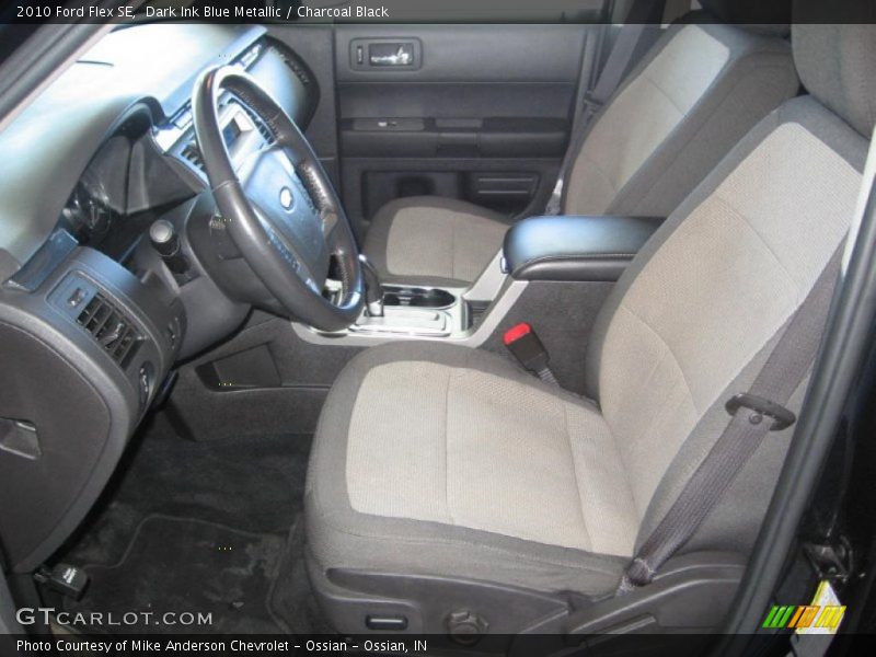 Dark Ink Blue Metallic / Charcoal Black 2010 Ford Flex SE
