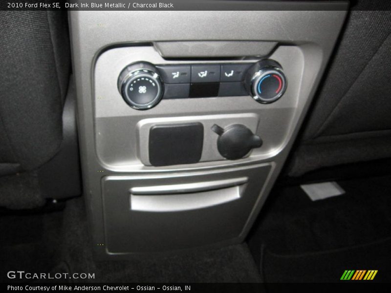 Dark Ink Blue Metallic / Charcoal Black 2010 Ford Flex SE