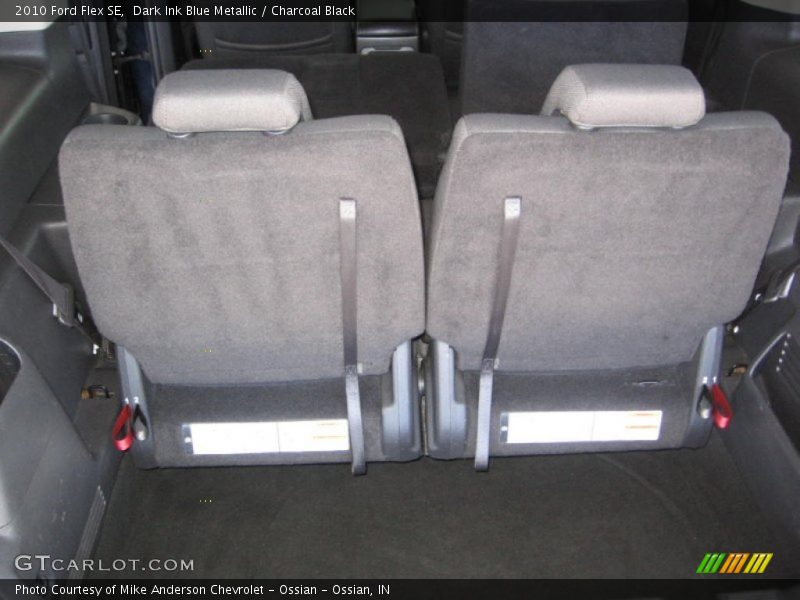 Dark Ink Blue Metallic / Charcoal Black 2010 Ford Flex SE