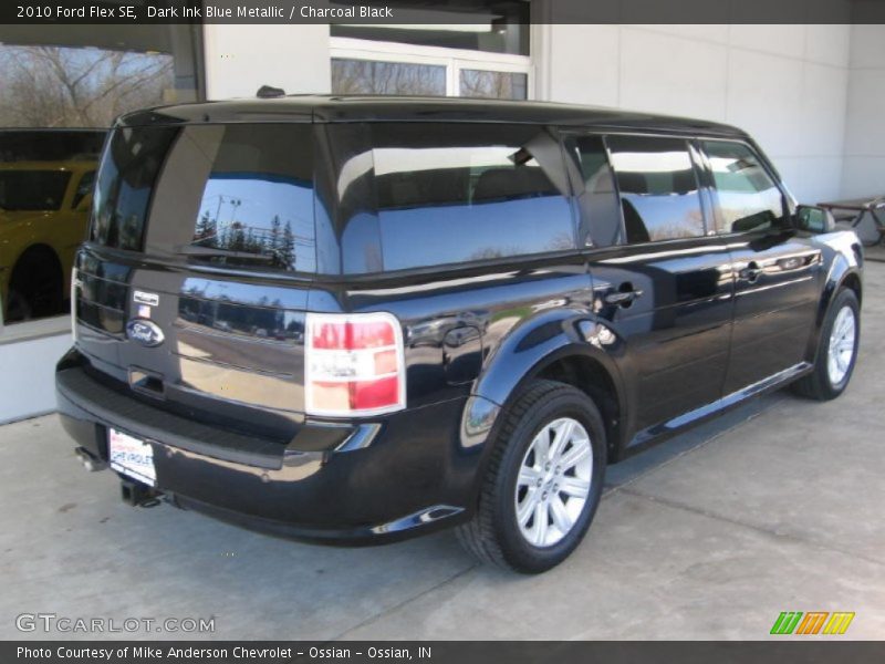 Dark Ink Blue Metallic / Charcoal Black 2010 Ford Flex SE