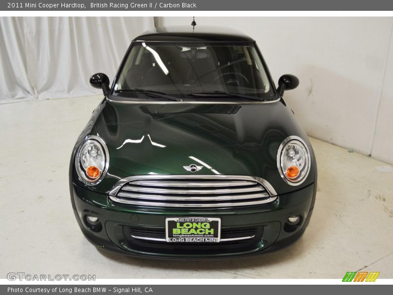 British Racing Green II / Carbon Black 2011 Mini Cooper Hardtop