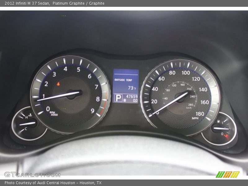 Platinum Graphite / Graphite 2012 Infiniti M 37 Sedan