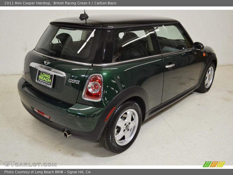 British Racing Green II / Carbon Black 2011 Mini Cooper Hardtop
