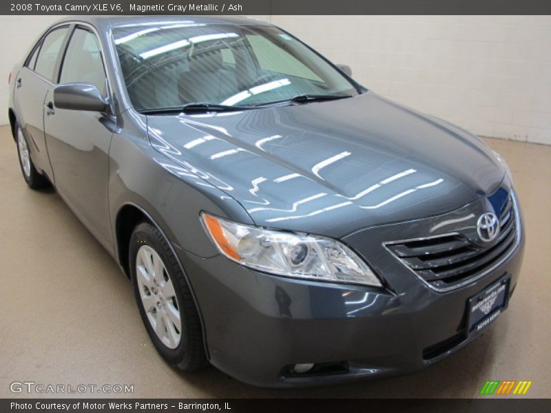 Magnetic Gray Metallic / Ash 2008 Toyota Camry XLE V6
