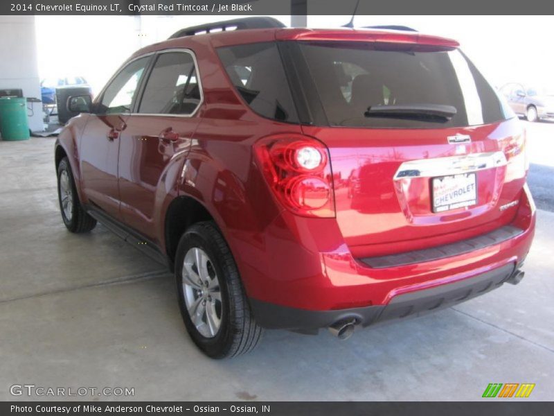 Crystal Red Tintcoat / Jet Black 2014 Chevrolet Equinox LT