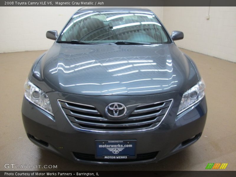 Magnetic Gray Metallic / Ash 2008 Toyota Camry XLE V6