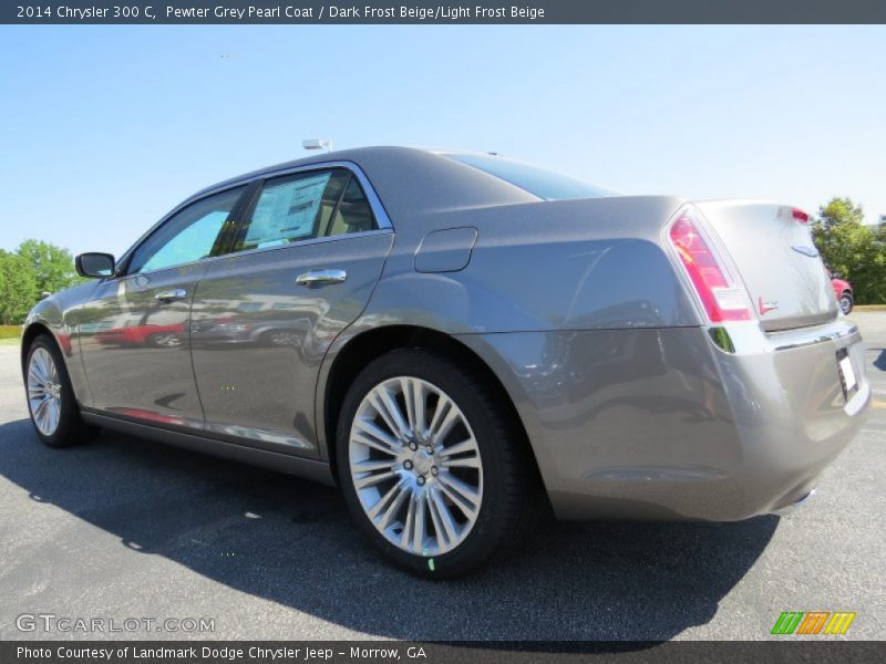 Pewter Grey Pearl Coat / Dark Frost Beige/Light Frost Beige 2014 Chrysler 300 C