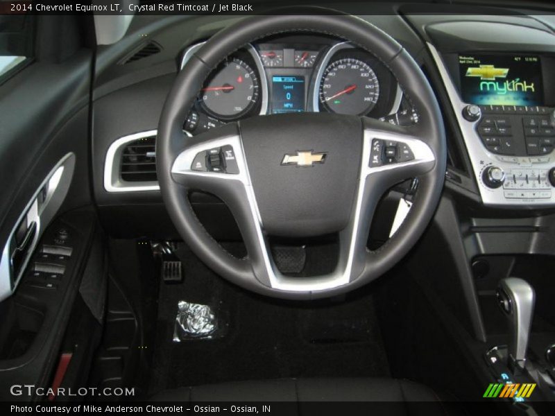 Crystal Red Tintcoat / Jet Black 2014 Chevrolet Equinox LT
