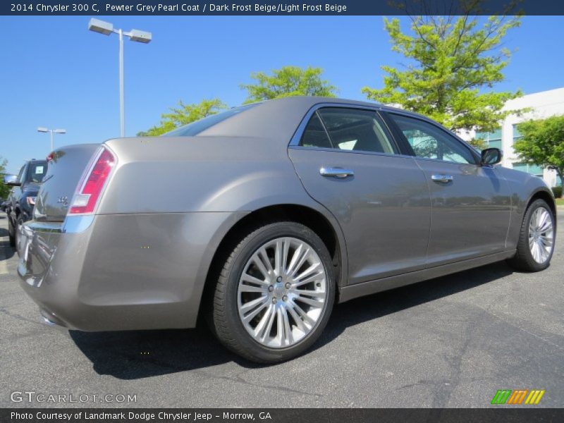 Pewter Grey Pearl Coat / Dark Frost Beige/Light Frost Beige 2014 Chrysler 300 C