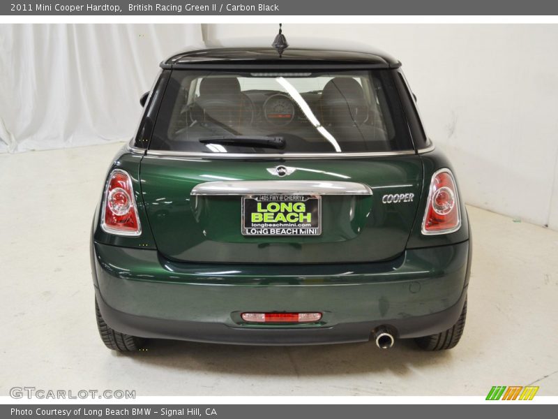 British Racing Green II / Carbon Black 2011 Mini Cooper Hardtop