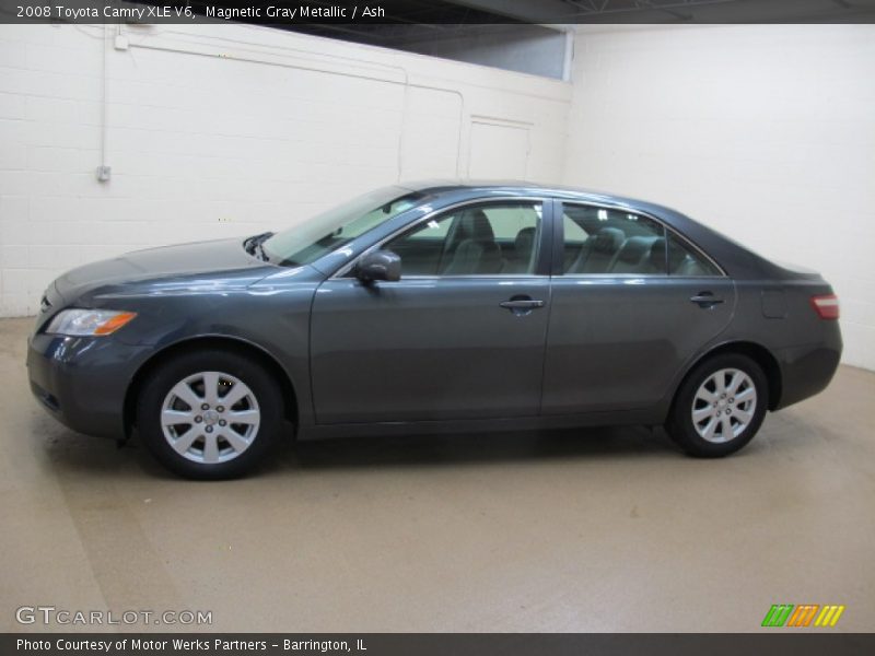 Magnetic Gray Metallic / Ash 2008 Toyota Camry XLE V6