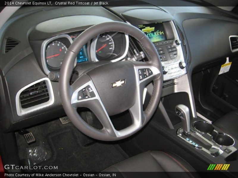Crystal Red Tintcoat / Jet Black 2014 Chevrolet Equinox LT