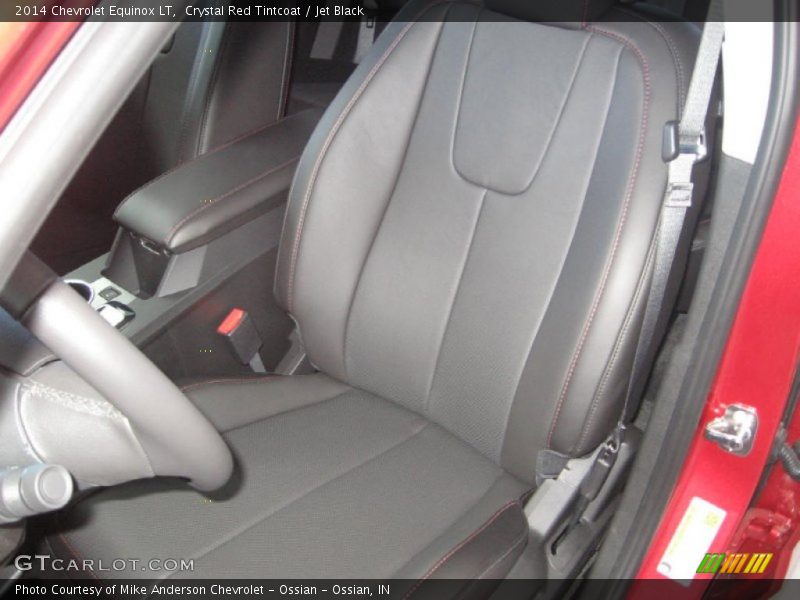 Crystal Red Tintcoat / Jet Black 2014 Chevrolet Equinox LT