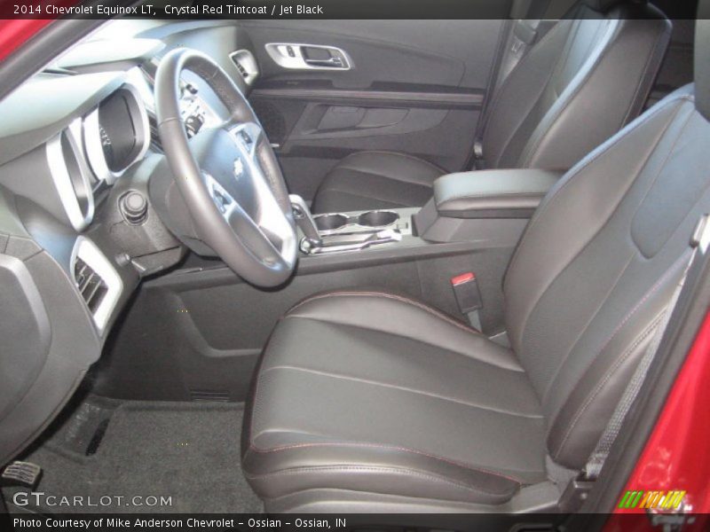 Crystal Red Tintcoat / Jet Black 2014 Chevrolet Equinox LT