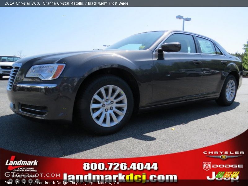 Granite Crystal Metallic / Black/Light Frost Beige 2014 Chrysler 300
