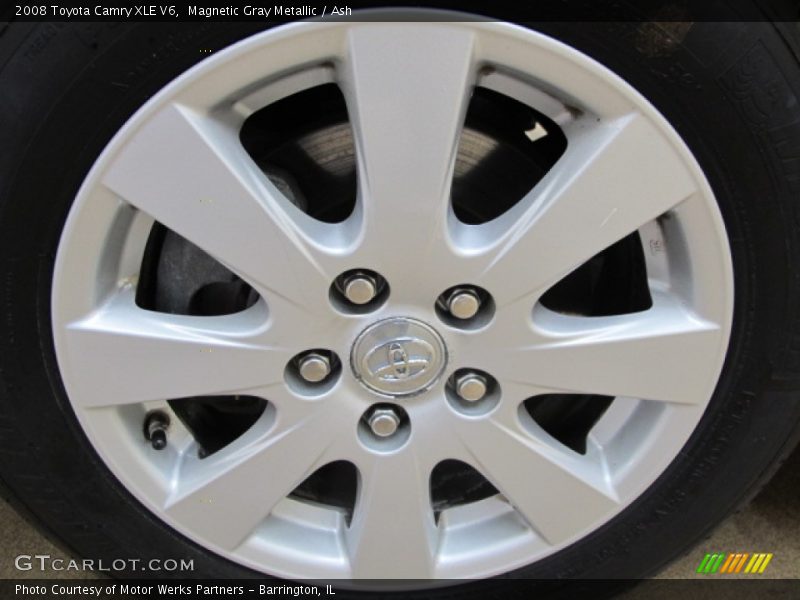 Magnetic Gray Metallic / Ash 2008 Toyota Camry XLE V6