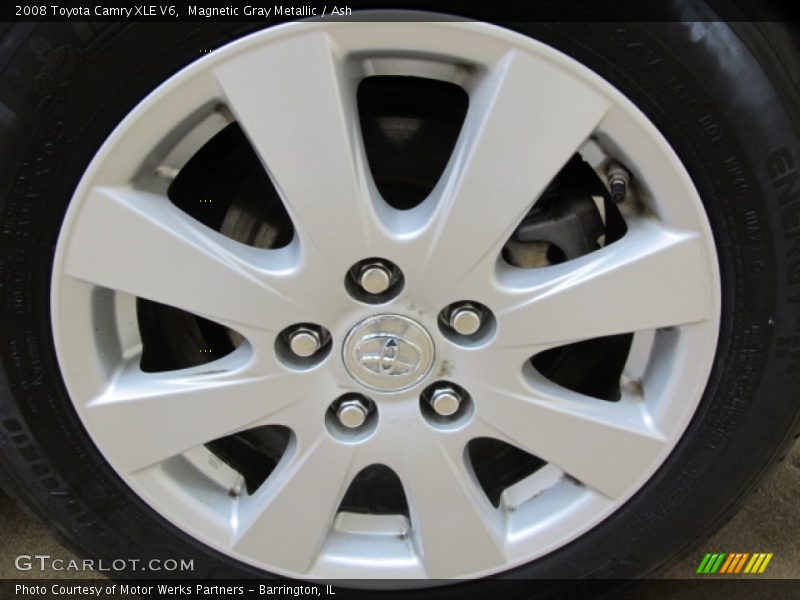 Magnetic Gray Metallic / Ash 2008 Toyota Camry XLE V6