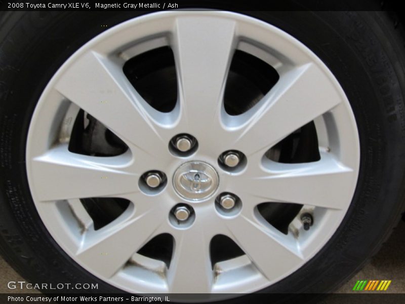 Magnetic Gray Metallic / Ash 2008 Toyota Camry XLE V6
