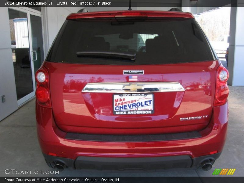 Crystal Red Tintcoat / Jet Black 2014 Chevrolet Equinox LT