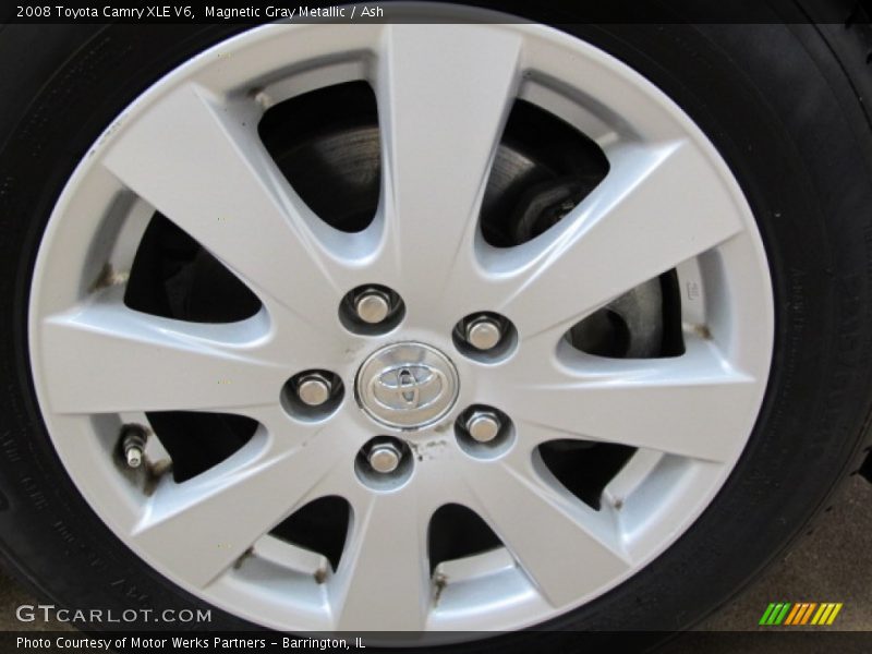 Magnetic Gray Metallic / Ash 2008 Toyota Camry XLE V6