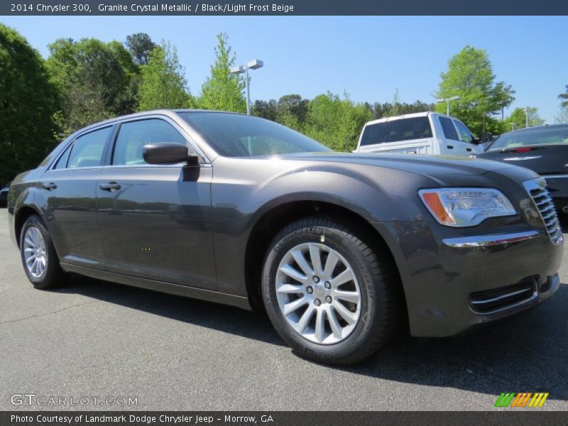 Granite Crystal Metallic / Black/Light Frost Beige 2014 Chrysler 300