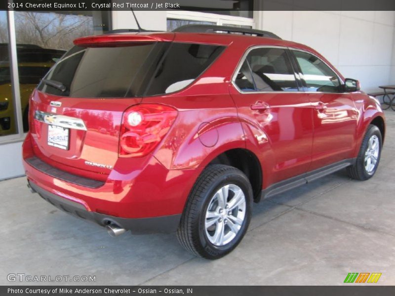 Crystal Red Tintcoat / Jet Black 2014 Chevrolet Equinox LT