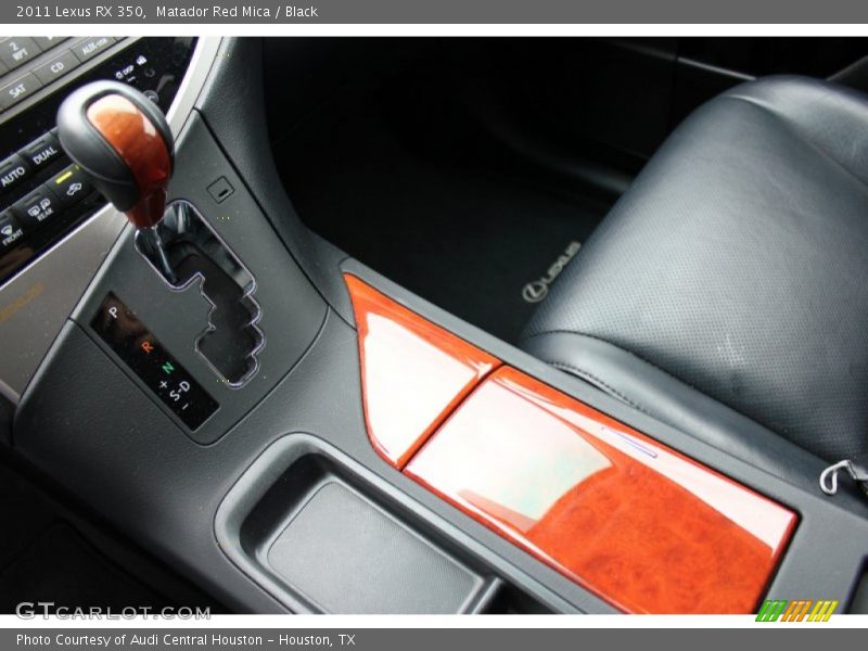 Matador Red Mica / Black 2011 Lexus RX 350