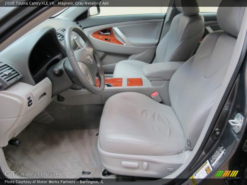Magnetic Gray Metallic / Ash 2008 Toyota Camry XLE V6