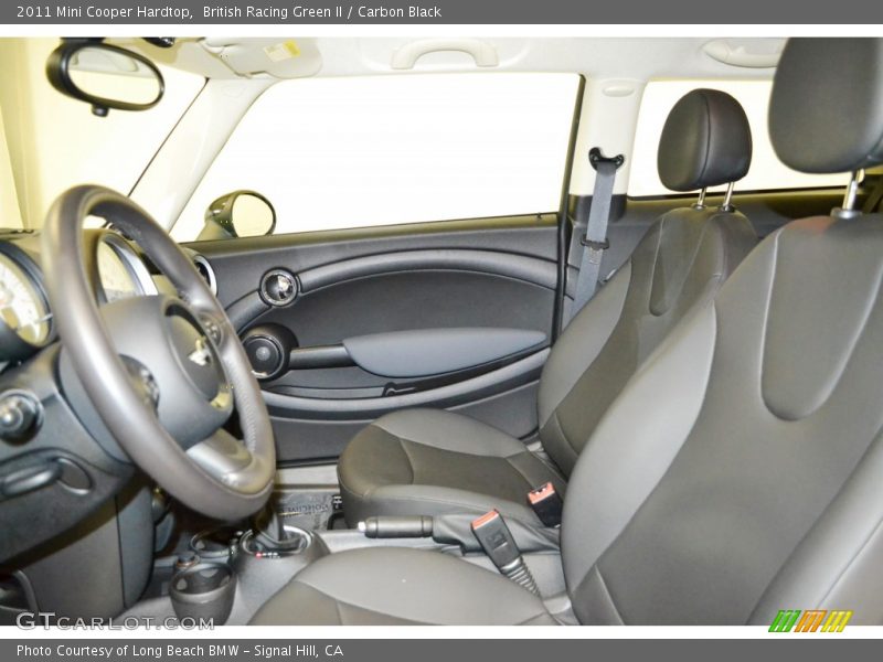 British Racing Green II / Carbon Black 2011 Mini Cooper Hardtop
