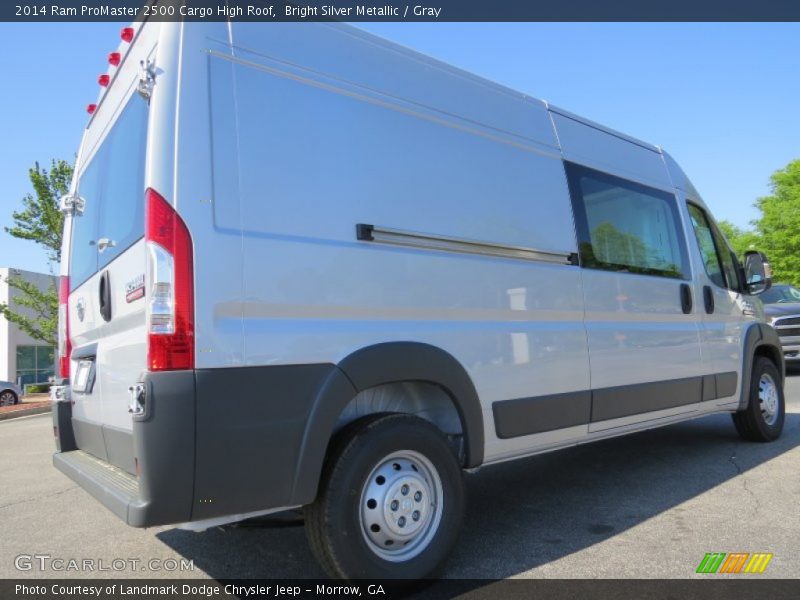 Bright Silver Metallic / Gray 2014 Ram ProMaster 2500 Cargo High Roof
