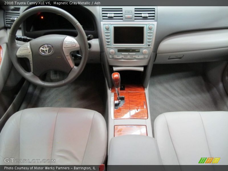 Magnetic Gray Metallic / Ash 2008 Toyota Camry XLE V6