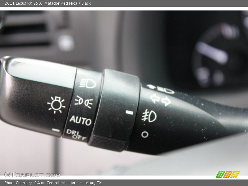 Matador Red Mica / Black 2011 Lexus RX 350