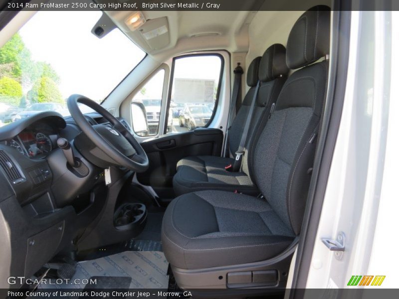 Bright Silver Metallic / Gray 2014 Ram ProMaster 2500 Cargo High Roof