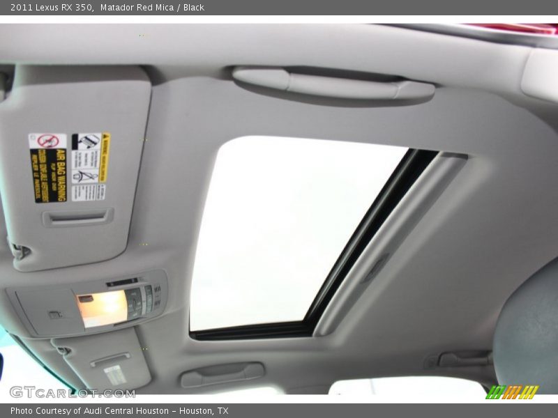 Matador Red Mica / Black 2011 Lexus RX 350