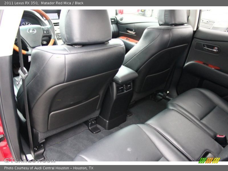 Matador Red Mica / Black 2011 Lexus RX 350