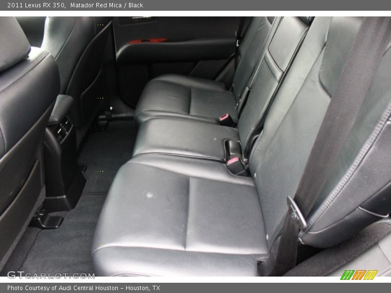 Matador Red Mica / Black 2011 Lexus RX 350