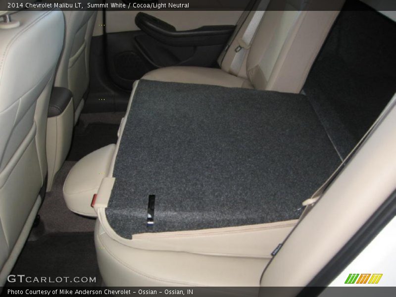 Summit White / Cocoa/Light Neutral 2014 Chevrolet Malibu LT