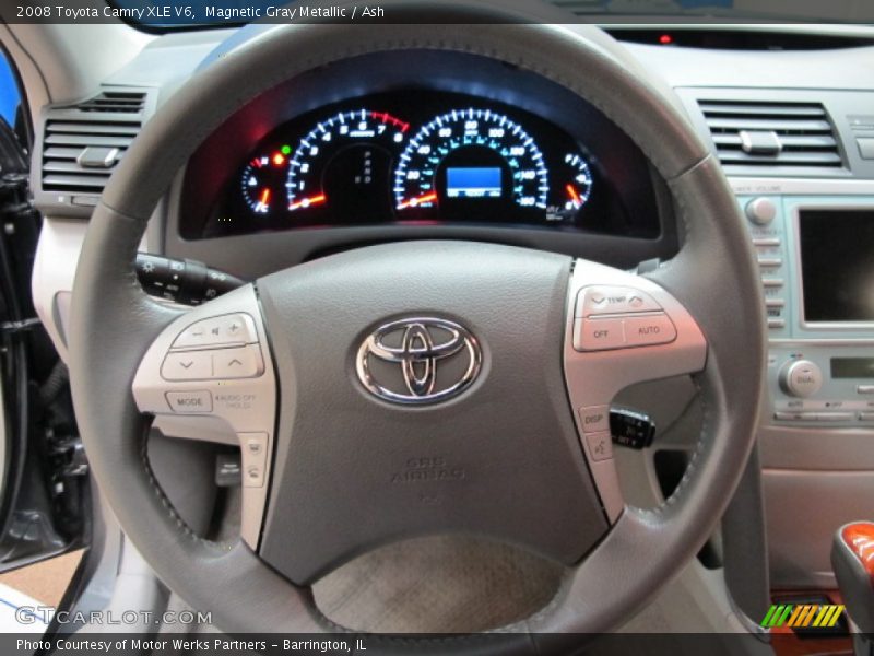 Magnetic Gray Metallic / Ash 2008 Toyota Camry XLE V6