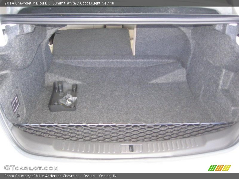 Summit White / Cocoa/Light Neutral 2014 Chevrolet Malibu LT