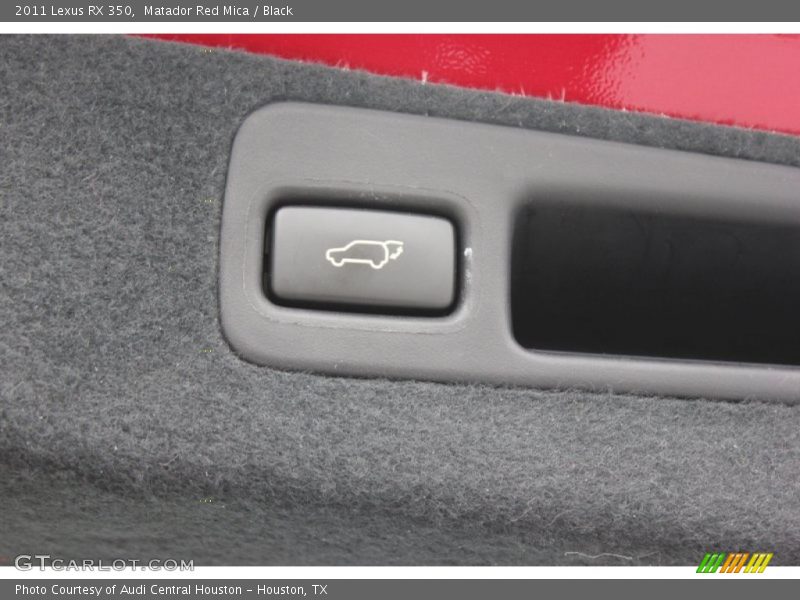 Matador Red Mica / Black 2011 Lexus RX 350