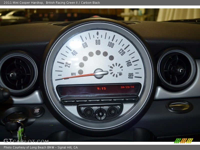 British Racing Green II / Carbon Black 2011 Mini Cooper Hardtop