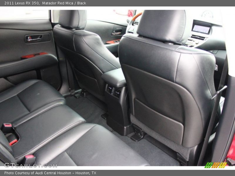 Matador Red Mica / Black 2011 Lexus RX 350