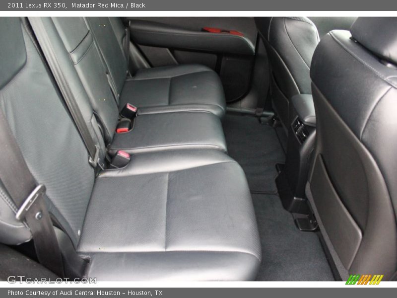 Matador Red Mica / Black 2011 Lexus RX 350