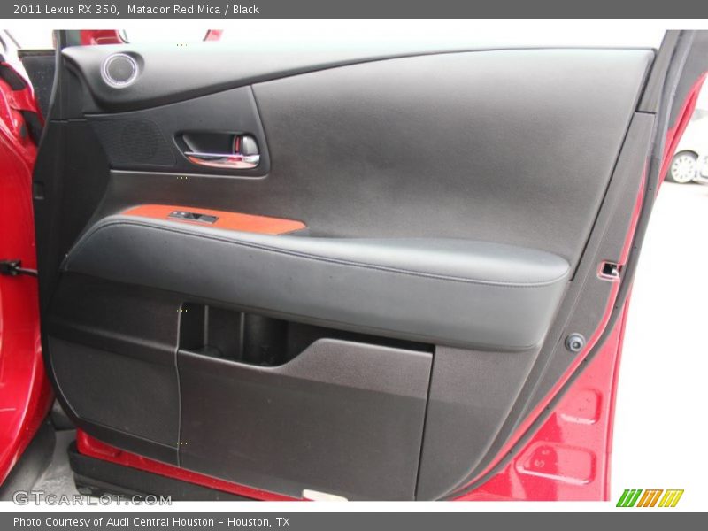 Matador Red Mica / Black 2011 Lexus RX 350