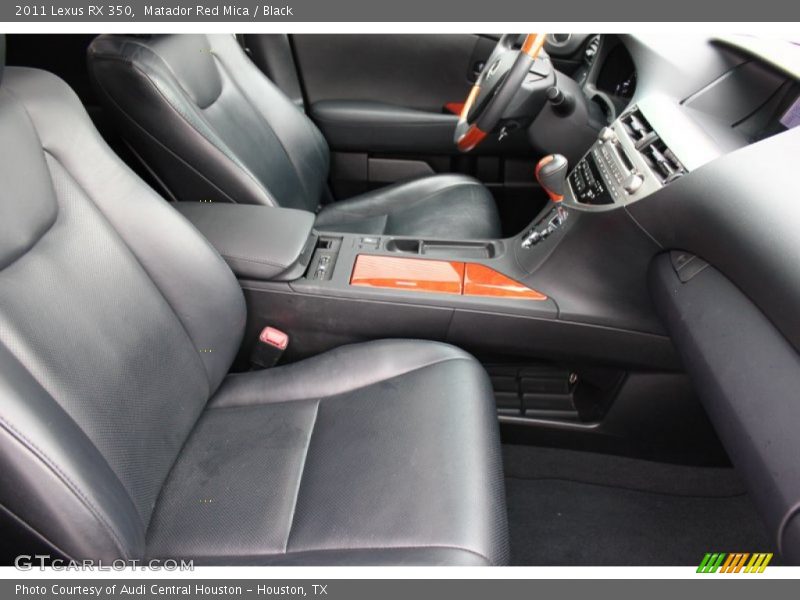 Matador Red Mica / Black 2011 Lexus RX 350