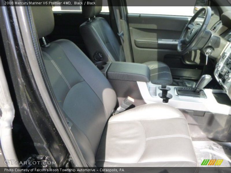 Black / Black 2008 Mercury Mariner V6 Premier 4WD