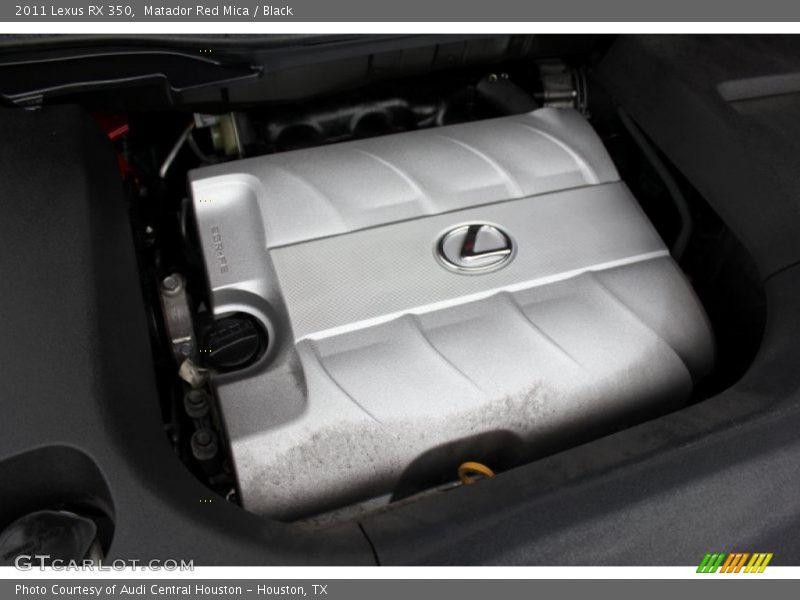 Matador Red Mica / Black 2011 Lexus RX 350