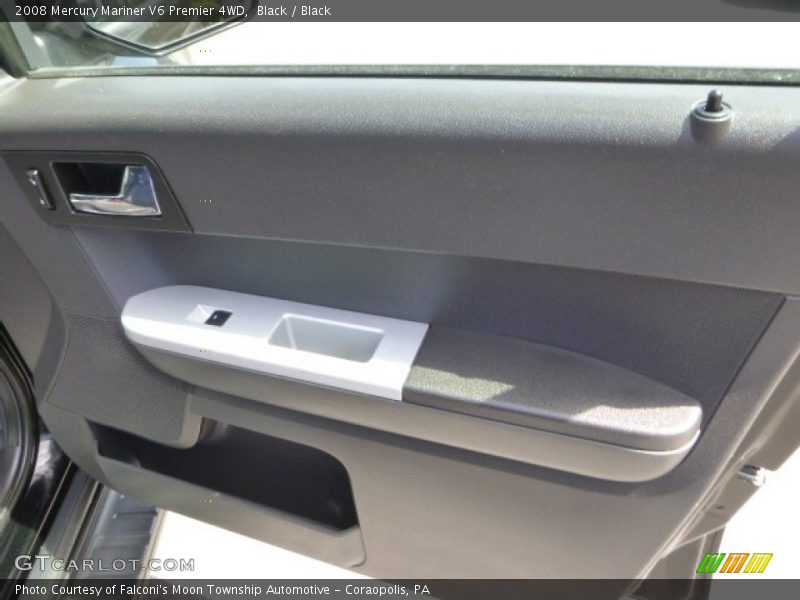 Black / Black 2008 Mercury Mariner V6 Premier 4WD