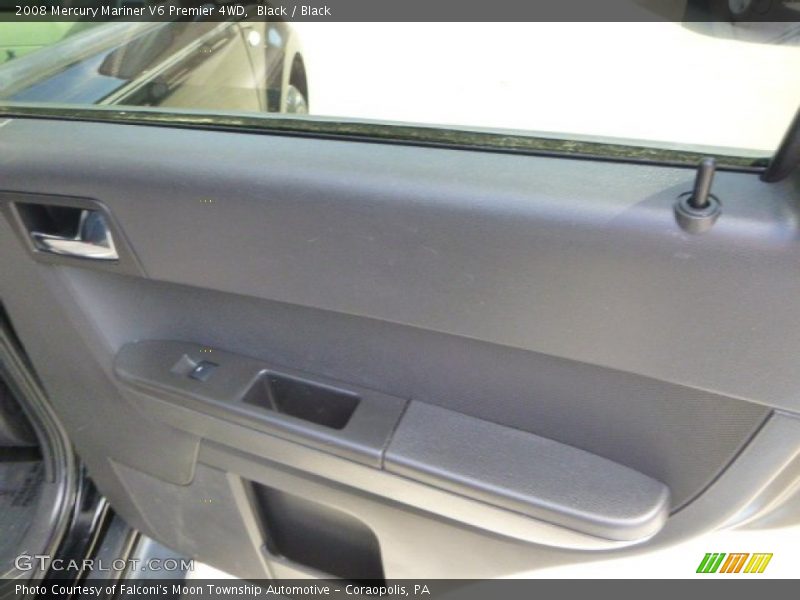 Black / Black 2008 Mercury Mariner V6 Premier 4WD