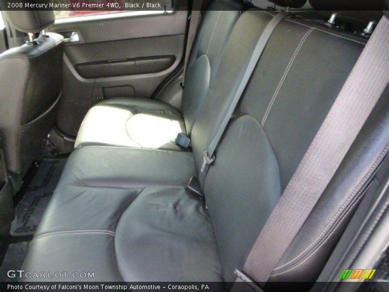 Black / Black 2008 Mercury Mariner V6 Premier 4WD
